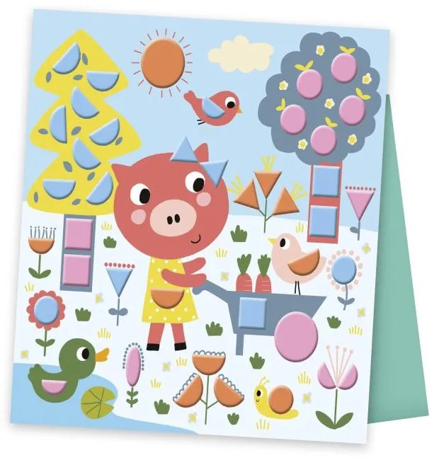 My arts&crafts - Mozaika - geometrické samolepky