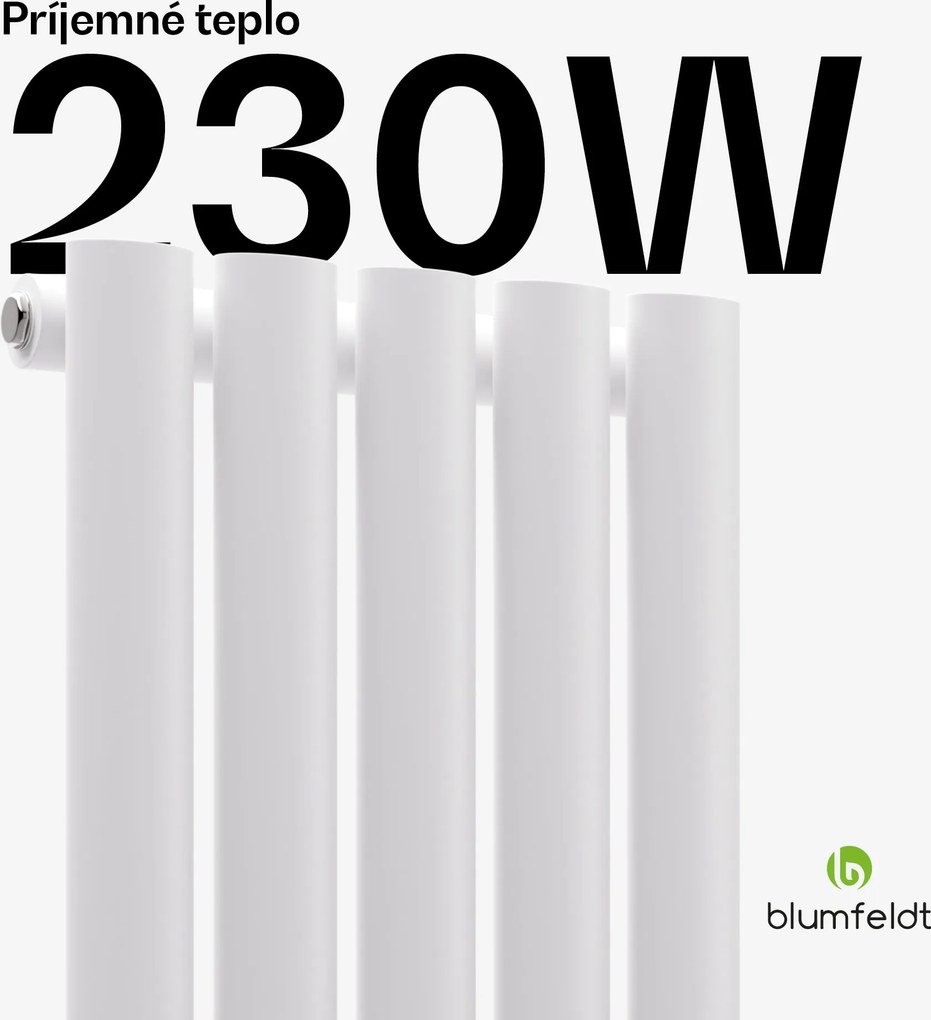 Blumfeldt Tallheo radiátor 60x30 230W