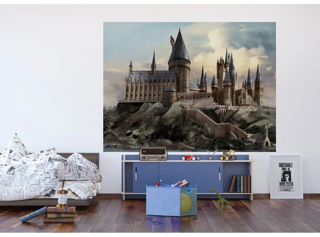 Detská fototapeta Harry Potter Hogwarts 252 x 182 cm, 4 diely