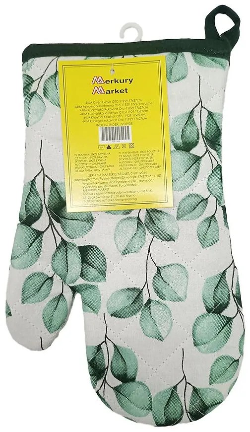 Kuchynská rukavica OTC-11929 17x27 cm lístie