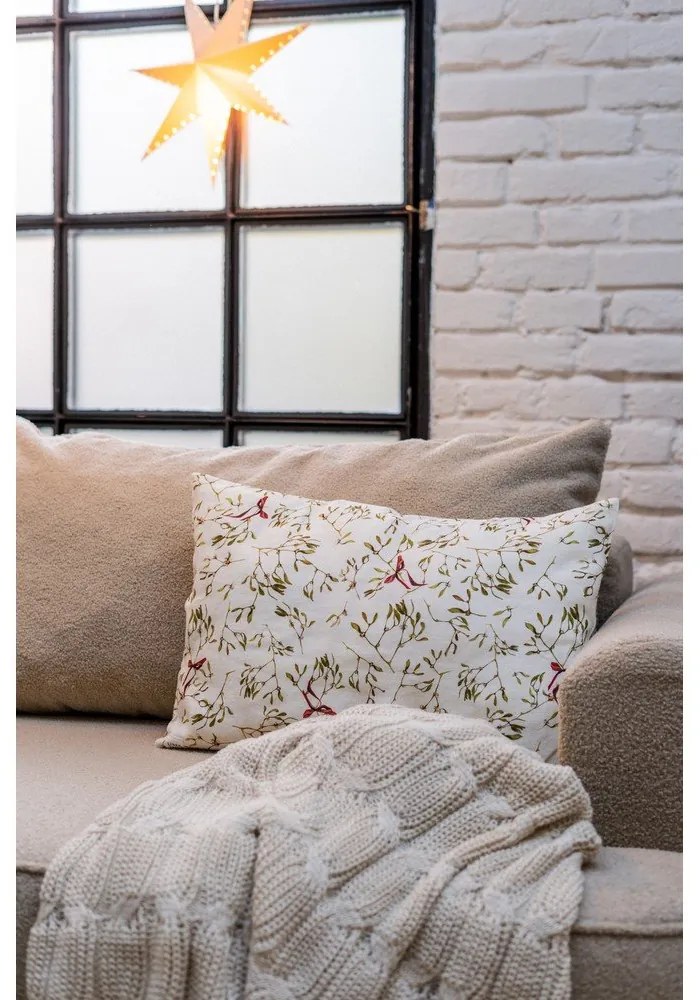 Obliečka na vankúš s vianočným motívom 40x60 cm – Linen Tales
