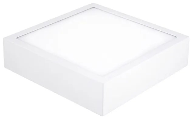 McLED Prisadené LED osvetlenie VANDA S14, 14W, denná biela, 17x17cm, hranaté, biele