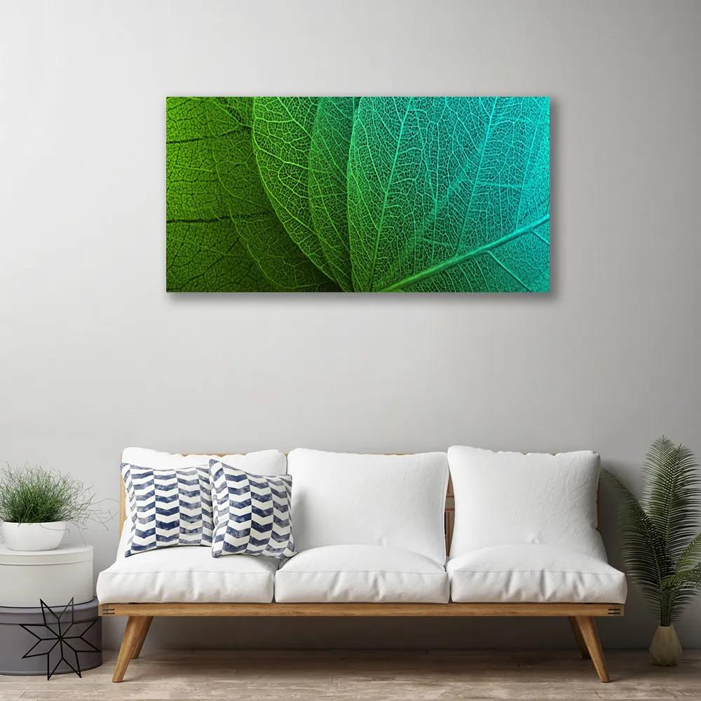 Obraz na plátne Abstrakcie listy rastlina 140x70 cm