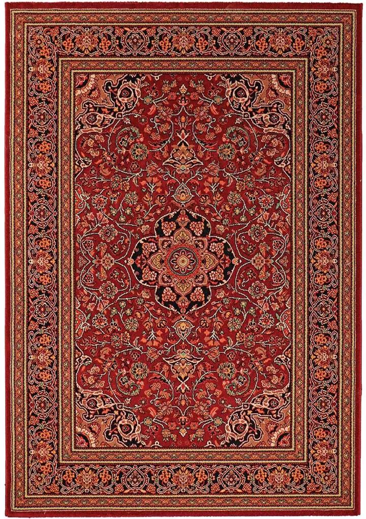 Koberce Breno Kusový koberec PRAGUE 32/IB2R, červená, viacfarebná,133 x 190 cm