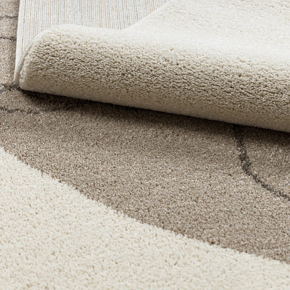 Kusový koberec Fusion 8299 cream/beige, 240x330, biela, kancelária, Dywany Łuszczów