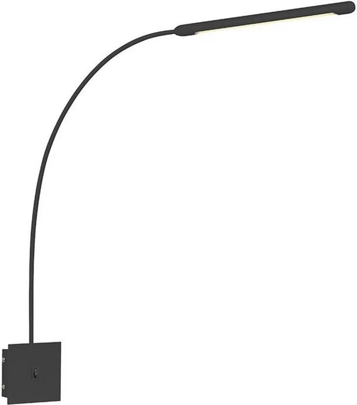Markslöjd Markslöjd 107314 - LED Nástenná lampa ANTENNA LED/6W/230V čierna ML0723