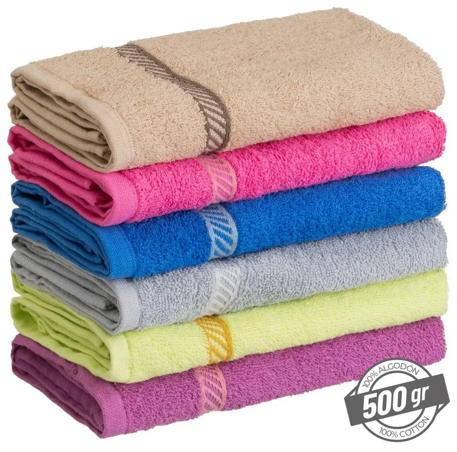 Bavlnené utierky v súprave 6 ks 50x50 cm – Casa Selección