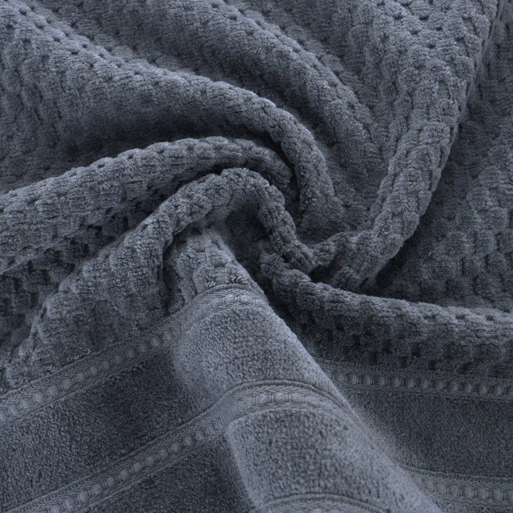 BAVLNENÝ UTERÁK ADORE SADA 6KS 30X50 CM TMAVOSIVÁ
