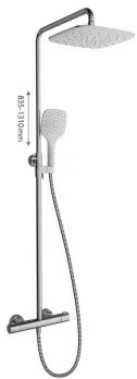 Ravak X070099 - sprchová súprava s termostatickou batériou TERMO lesklý chróm