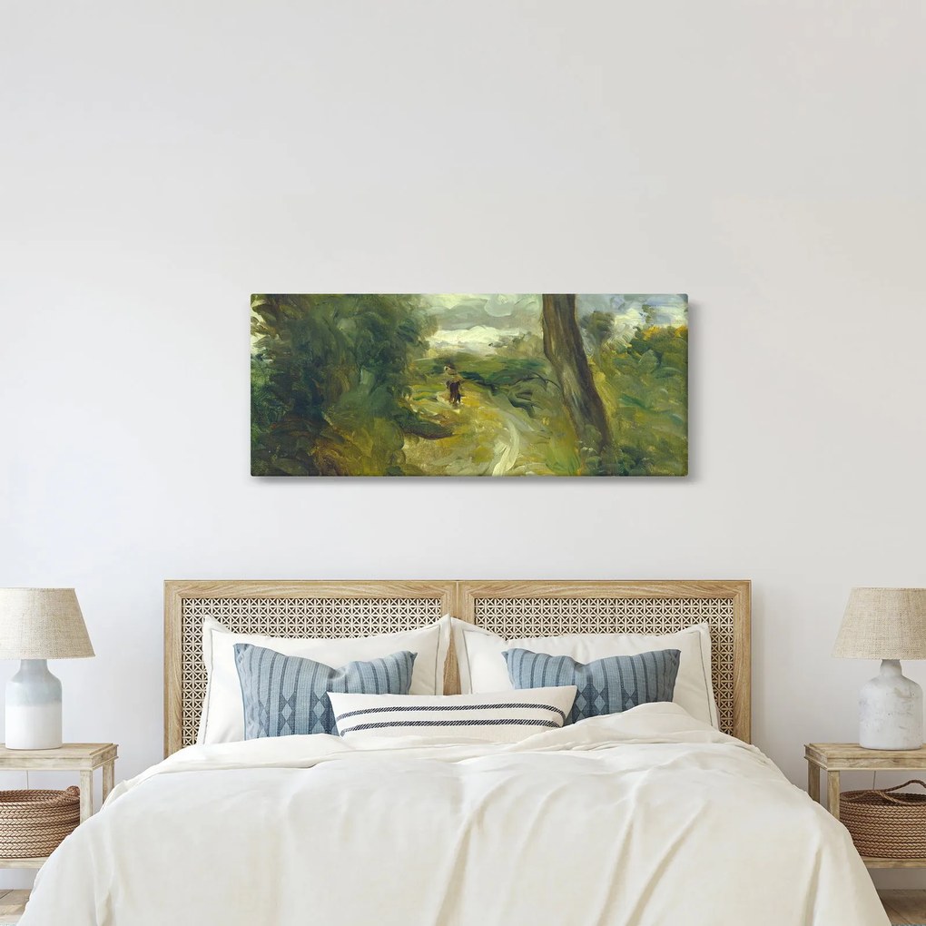 Obraz - Auguste Renoir, Landscape between Storms, reprodukcia (120x50 cm)