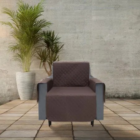 Poťah na kreslo PARIS hnedý