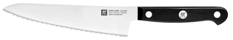 Kuchársky nôž Zwilling Gourmet so zúbkovanou čepeľou 14 cm, 36121-141