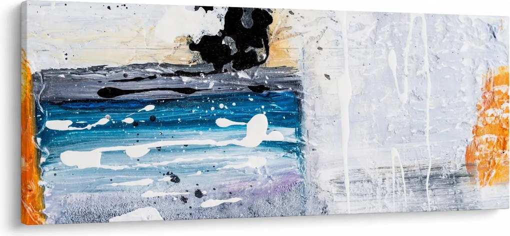 Obraz - Abstraktné ťahy (120x50 cm)