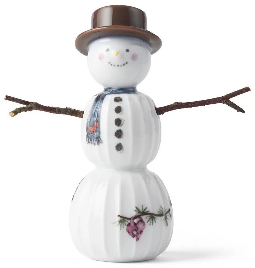 Porcelánová vianočná figúrka (výška 11,5 cm) Hammershøi Snowman – Kähler Design
