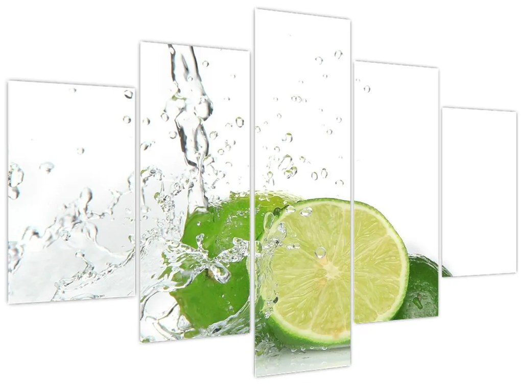 Obraz - Šťavnatých citrónov (150x105 cm)