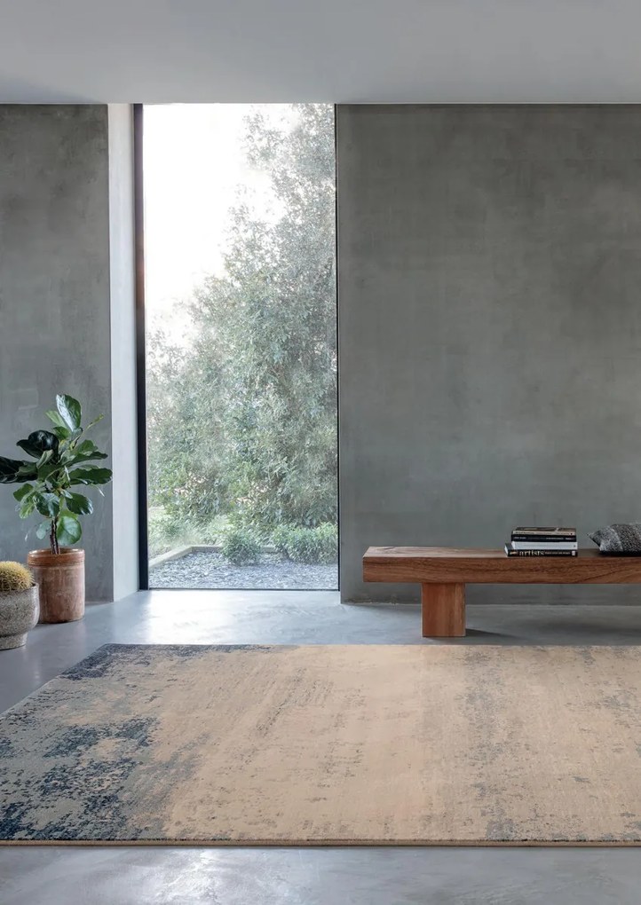 Osta, Kusový koberec Belize 72414 900, 160x230, modrá, chodba / predsieň