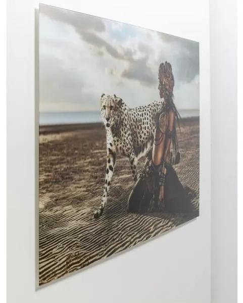 Desert Beauty sklenený obraz viacfarebný 150x100 cm