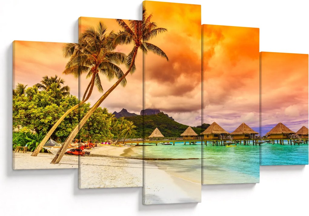 Obraz - Ostrov Bora Bora (150x105 cm)