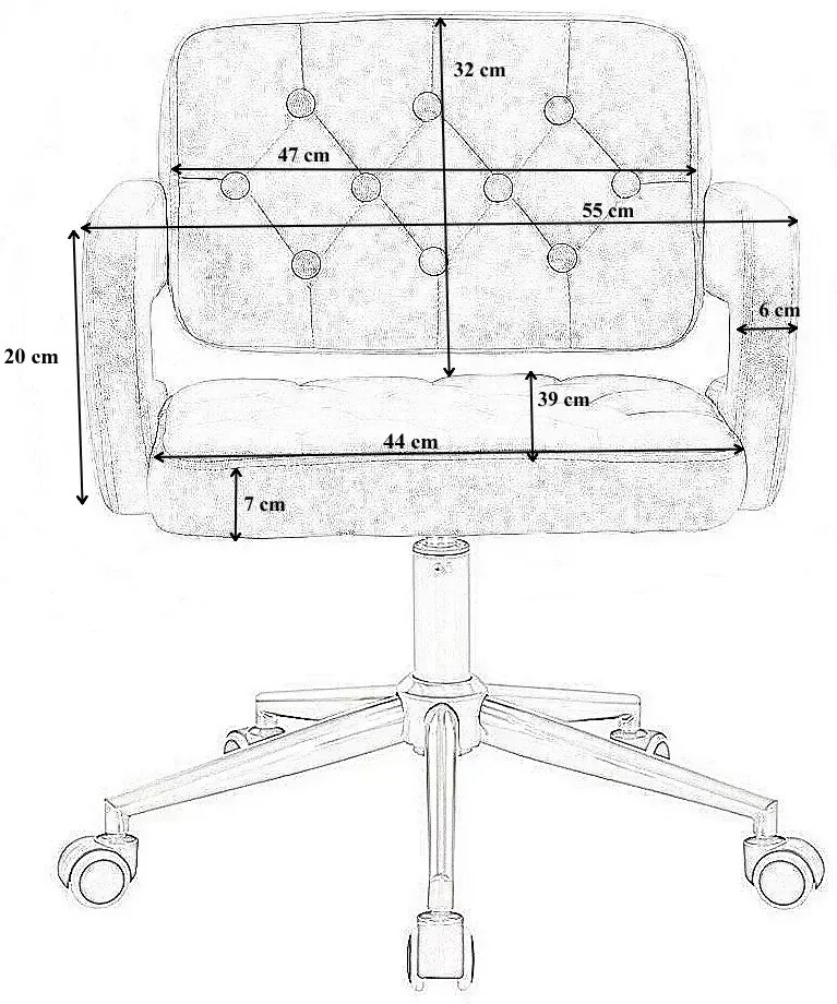 LuxuryForm DESIGN Kreslo ADRIA VELUR na striebornom kríži - latte