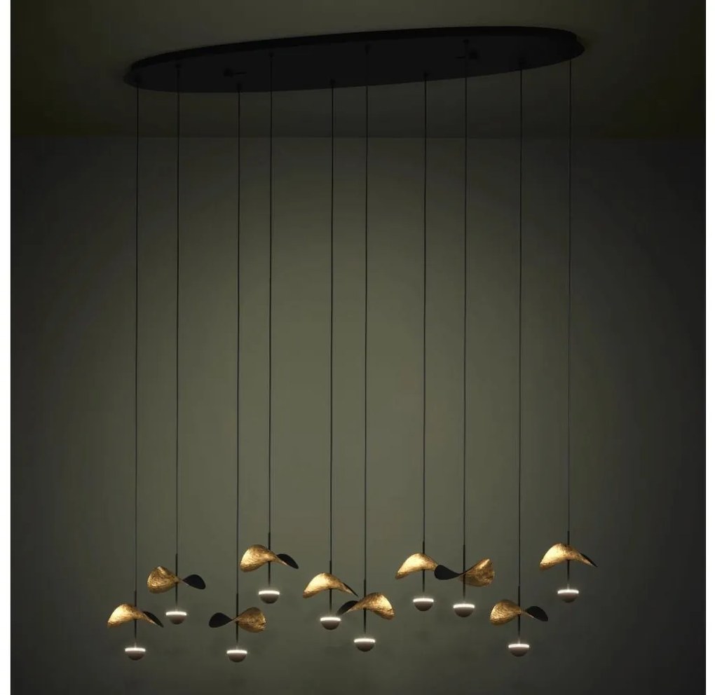 Eglo 390342 - LED Stmievateľný luster na lanku DRACERA 10xLED/2,3W/230V 3000K