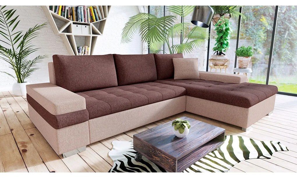 Sedacia súprava Kanton Mini, Dostupné poťahy: ekokoža Soft 017 + Lux 06