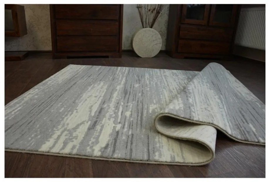 Luxusný kusový koberec akryl Sarge sivý 160x230 160x230cm