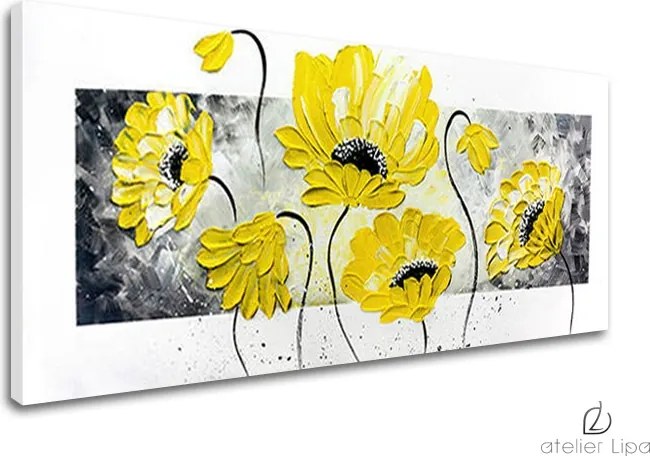Autorská reprodukcia na plátne KVETY