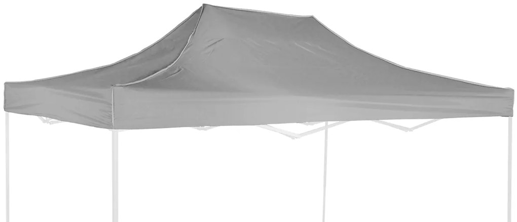 Strešná plachta 3x4,5m, Sivá / antracitová