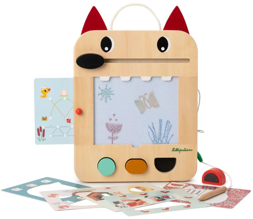 Lilliputiens - čarovná tabuľka - vlk Ľudovít