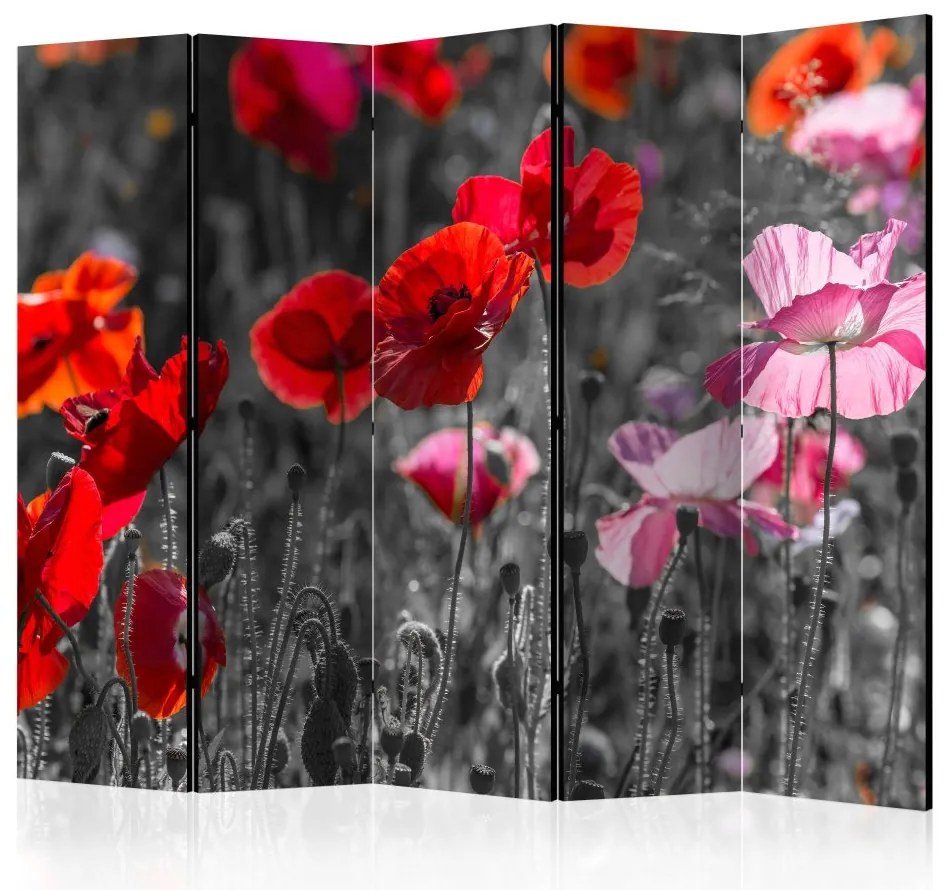 Artgeist Paraván - Red Poppies II [Room Dividers]
