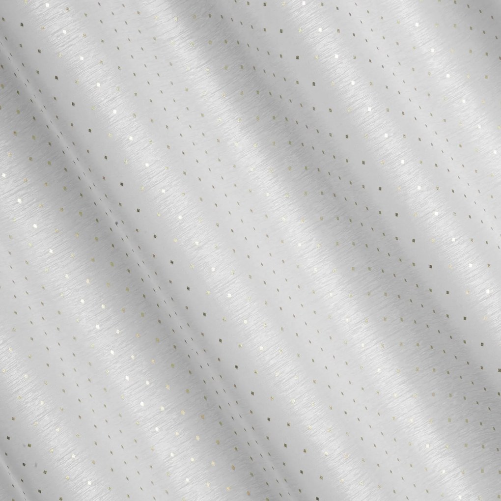 ZÁCLONA NA KRÚŽKOCH SIBEL 300X250 CM BIELA