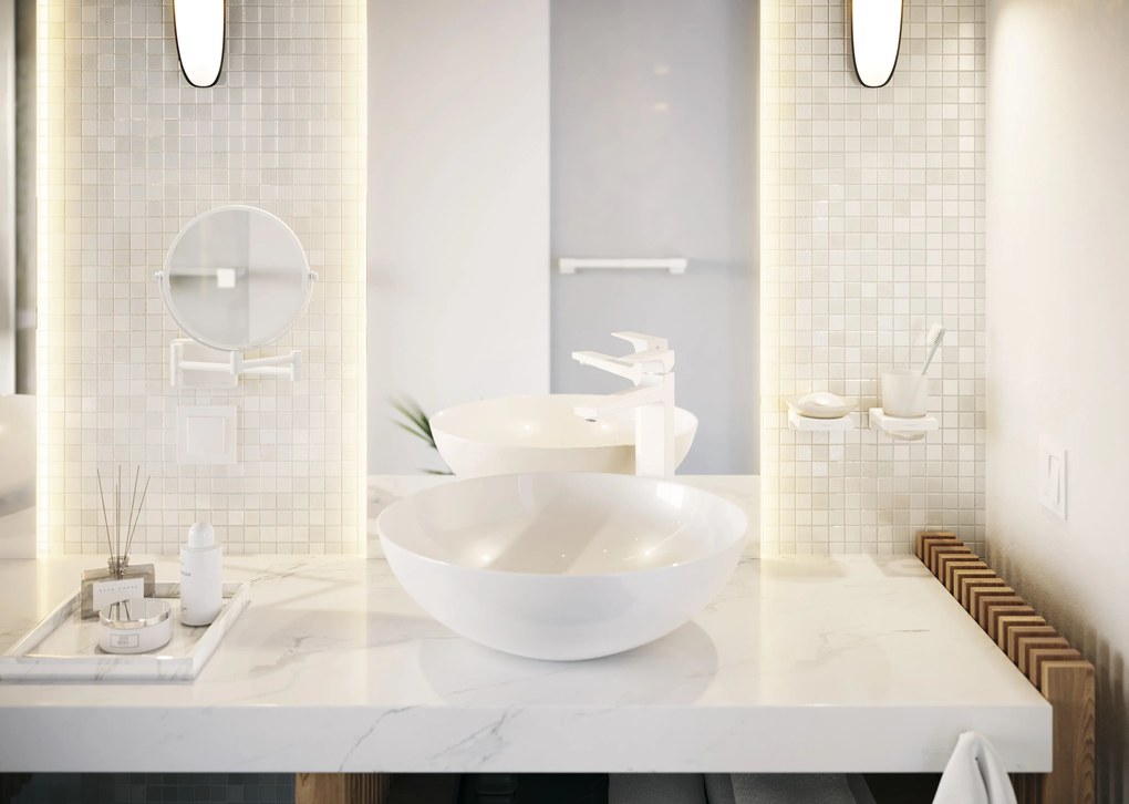 Hansgrohe AddStoris, miska na mydlo, matná biela, HAN-41746700