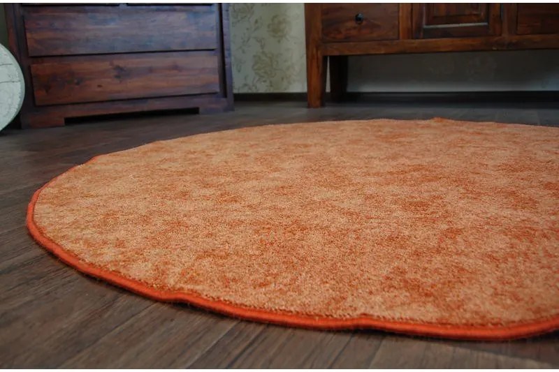 Okrúhly koberec SERENADE Graib oranžový