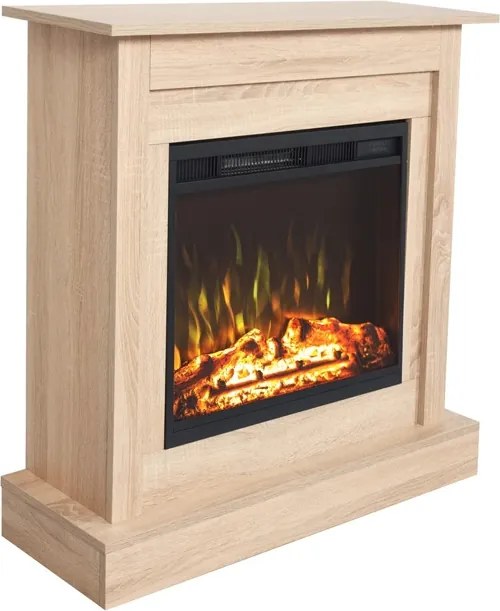 Aflamo elektrický krb Vigo Light Oak