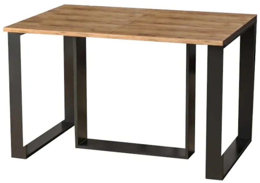 Rozkladací stôl Borys 130/210x80cm Dub Craft Zlatý