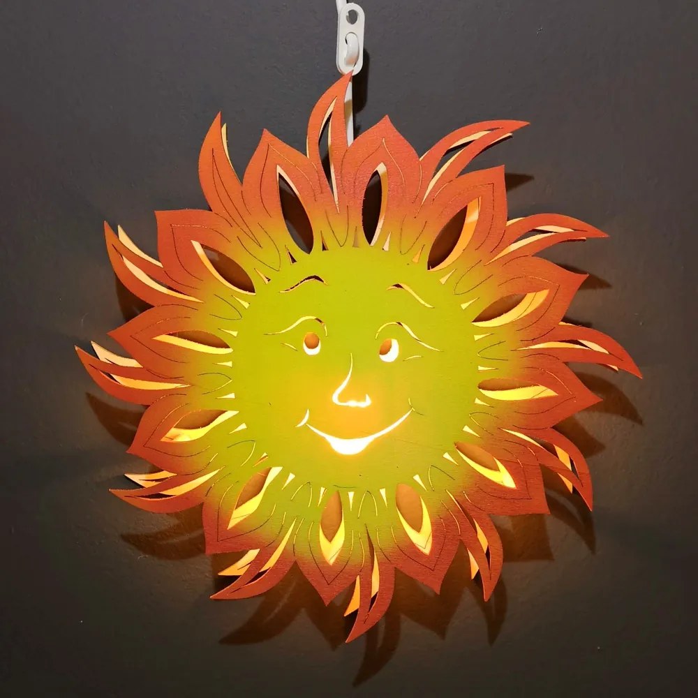 AMADEA Lampa slnka 28 cm