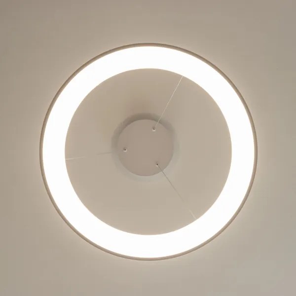 Brilagi - LED stmievateľný luster na lanku FALCON II LED/99W/230V priemer 60 cm biela + diaľkové ovládanie