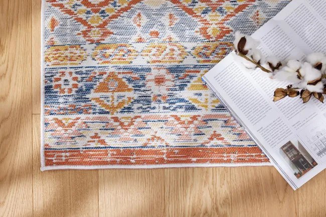 Obojstranný koberec Echo Etno Multi