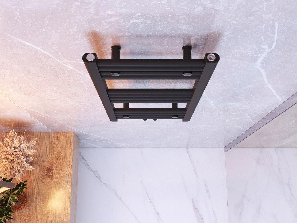 Gamma Erga Simple, vykurovacie teleso 800x300 mm, 227 W, čierna, ERG-LAV-SIMP-8030-BK