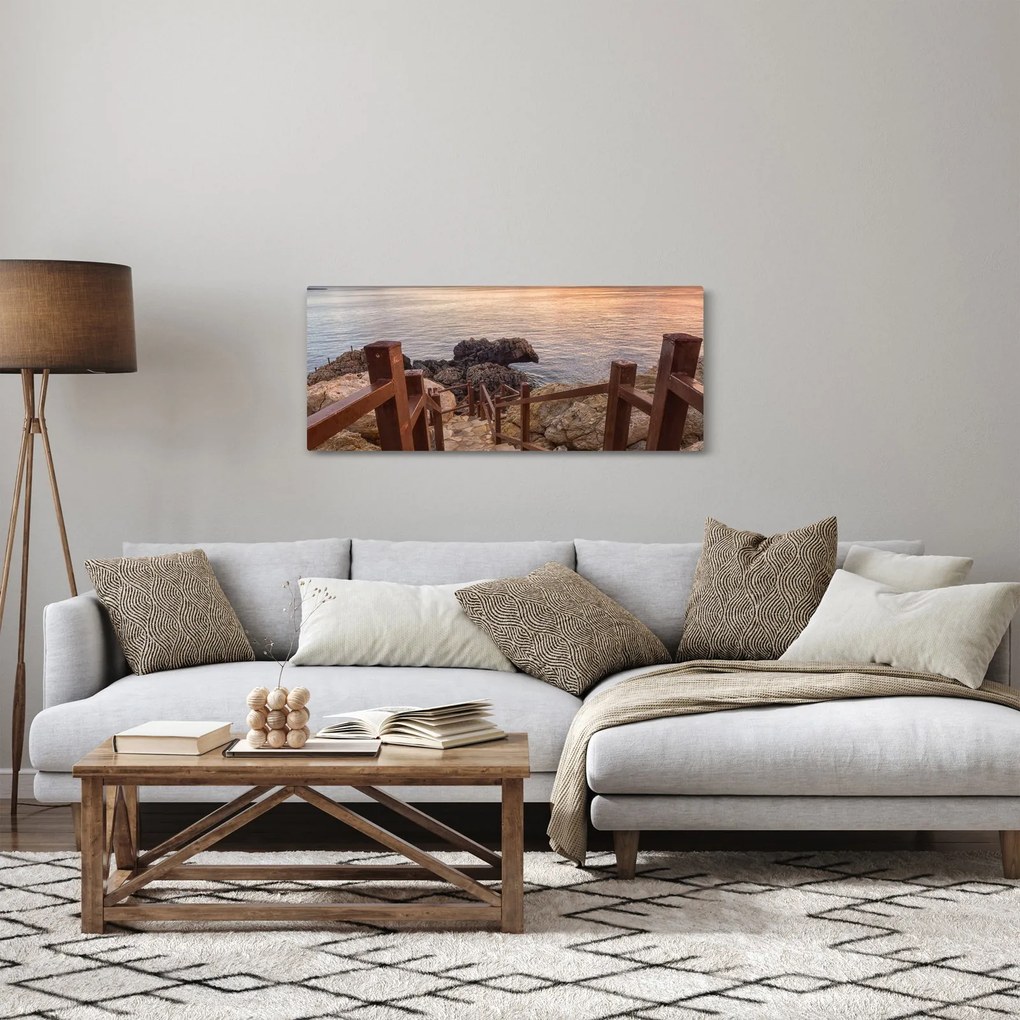 Obraz - Zostup k moru (120x50 cm)