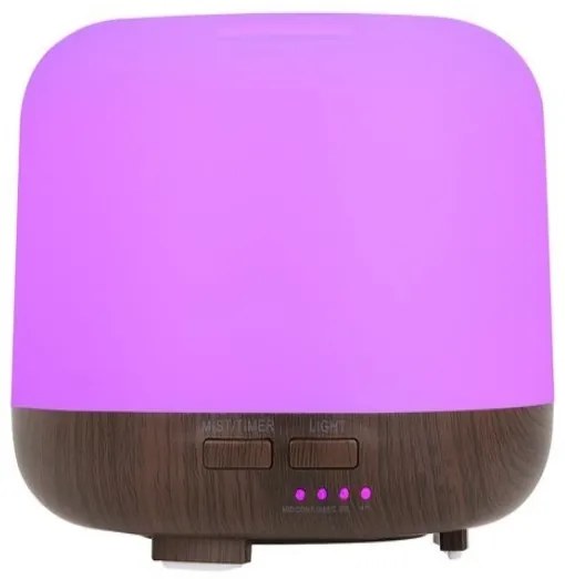 LED Aróma difuzér zvlhčovač s diaľkovým ovládačom 11056