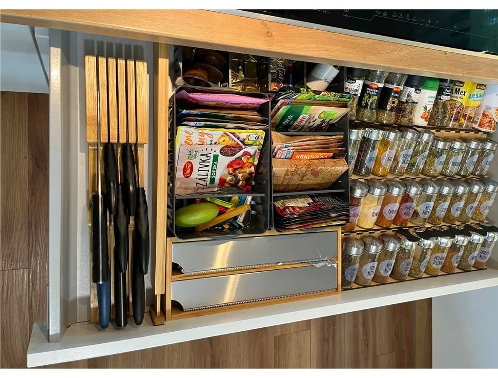 usporadejto.cz Organizér na koreničky do zásuvky, VASKY Cenové rozpätie: cena za 4ks