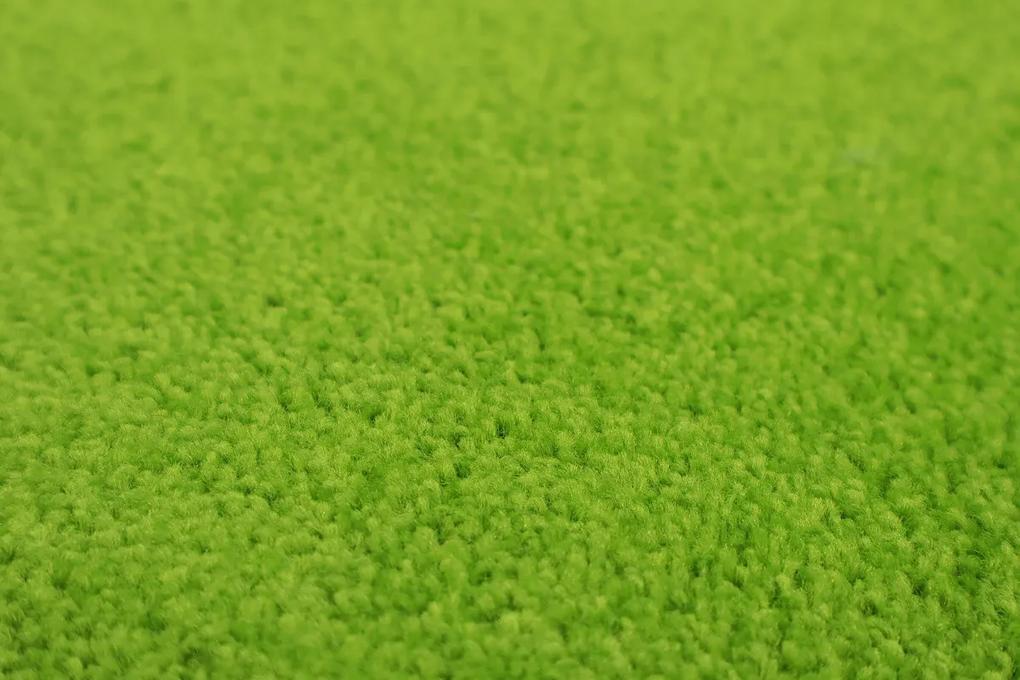 Vopi koberce Kusový koberec Eton zelený kvetina - 160x160 kvietok cm