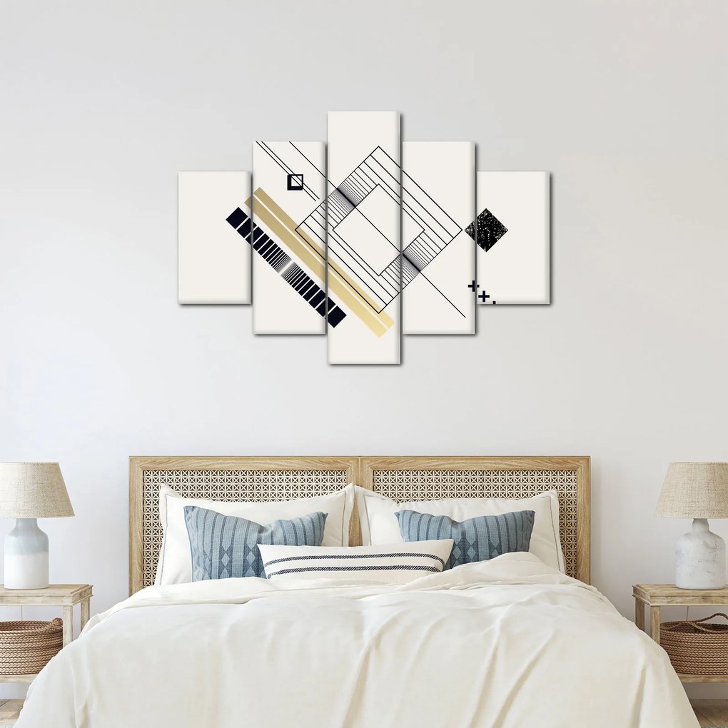 Obraz - Geometrické tvary N⁰6 (150x105 cm)