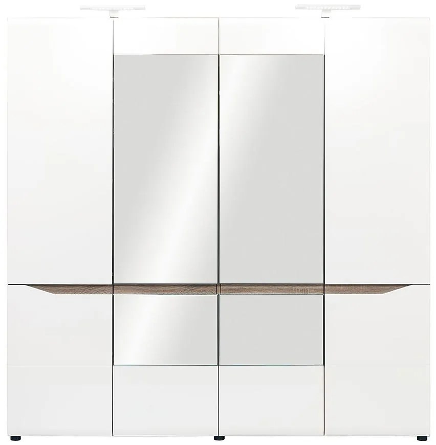 Skriňa Lionel Li10 Dub S./ Biela