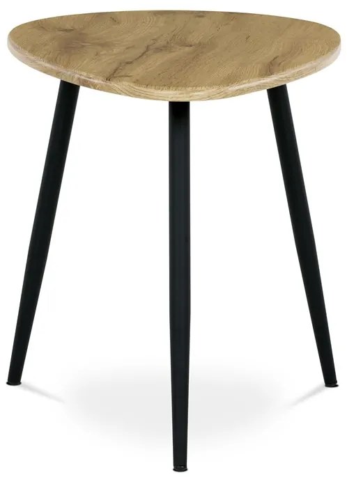 Autronic BONTEC Odkladací stolík 60x40cm, mdf, dub, AF-3011 OAK Farba: Biela