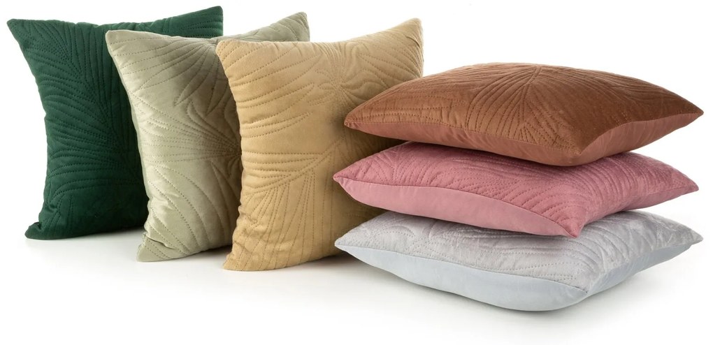 DEKORAČNÁ OBLIEČKA NA VANKÚŠ LUIZ4 40X40 CM STARORUŽOVÁ