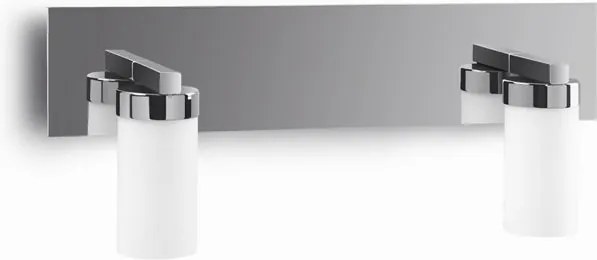 kúpeľňové nástenné svietidlo Philips ALOE 2x42W E14