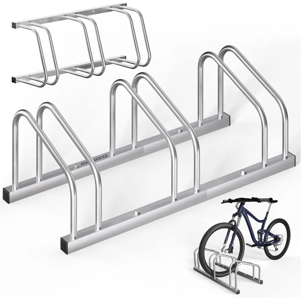 InternetovaZahrada Stojan na 3 bicykle - 84x32x27 cm