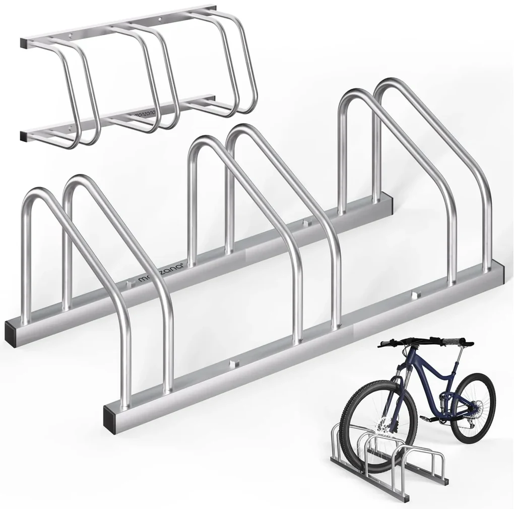 InternetovaZahrada Stojan na 3 bicykle - 84x32x27 cm